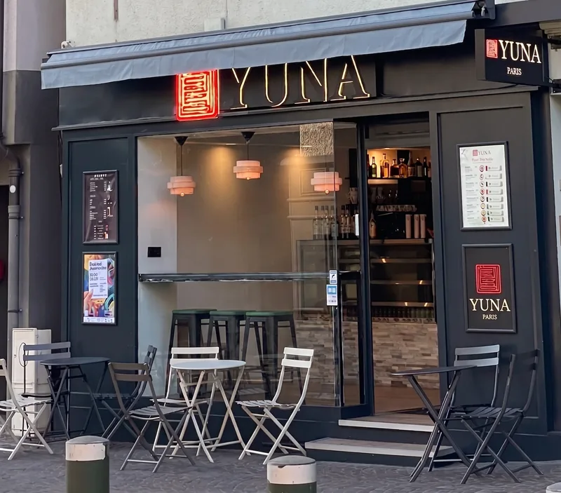 Façade du restaurant YUNA, 5 rue du Commerce à Ville-la-Grand